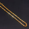 24K Gold Plated Chandramukhi Chain - 24 Inches