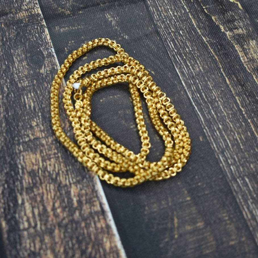 24K Gold-Plated Chain - Premium Unisex Fashion Chain