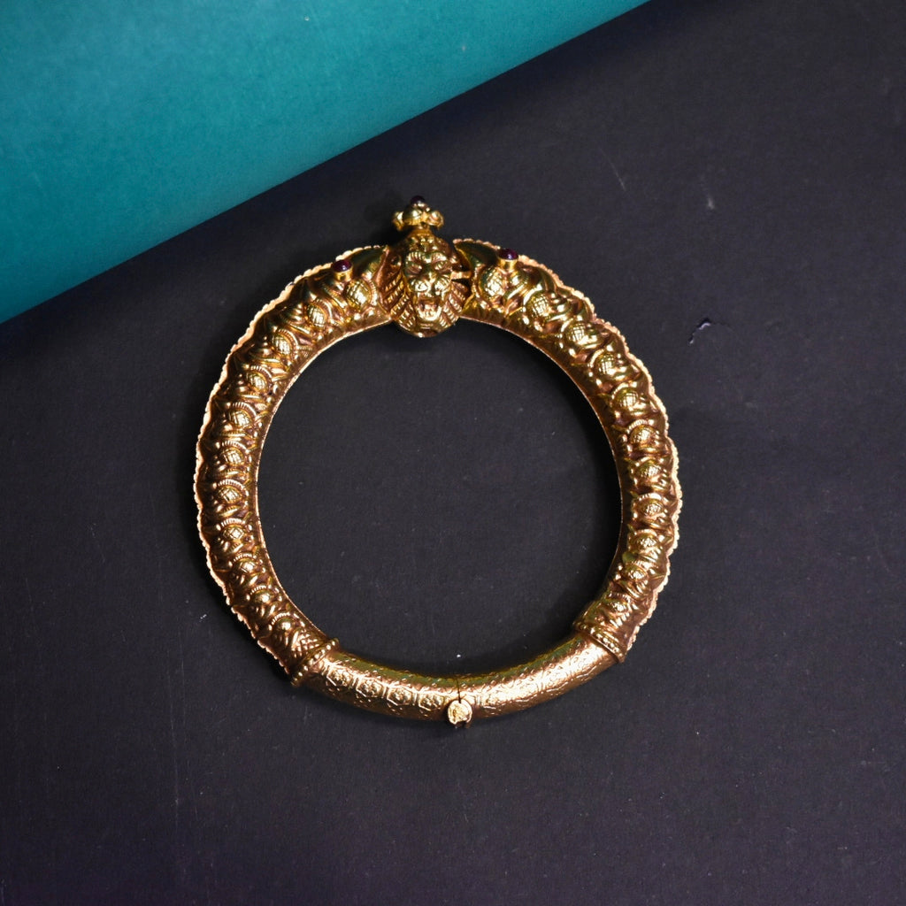 Asp Silver Nagas Simha Kada for Men