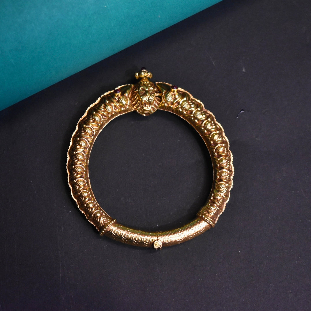 Asp Silver Nagas Simha Kada for Men