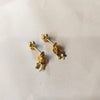 18K Gold Bugatti Earrings - Lightweight Pipe Design