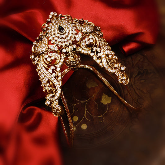 Discover the Timeless Charm of ASP Fashion Jewellery's Antique CZ Arm Vanki