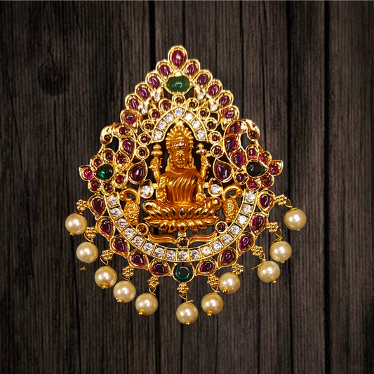 Luxurious Laxmi Kemp Pendant Set by Asp Fashion Jewellery
