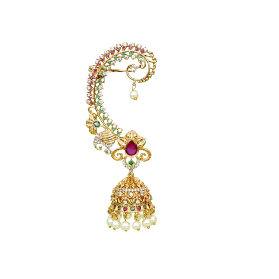 Asp Antique Zircon Ear Cuffs
