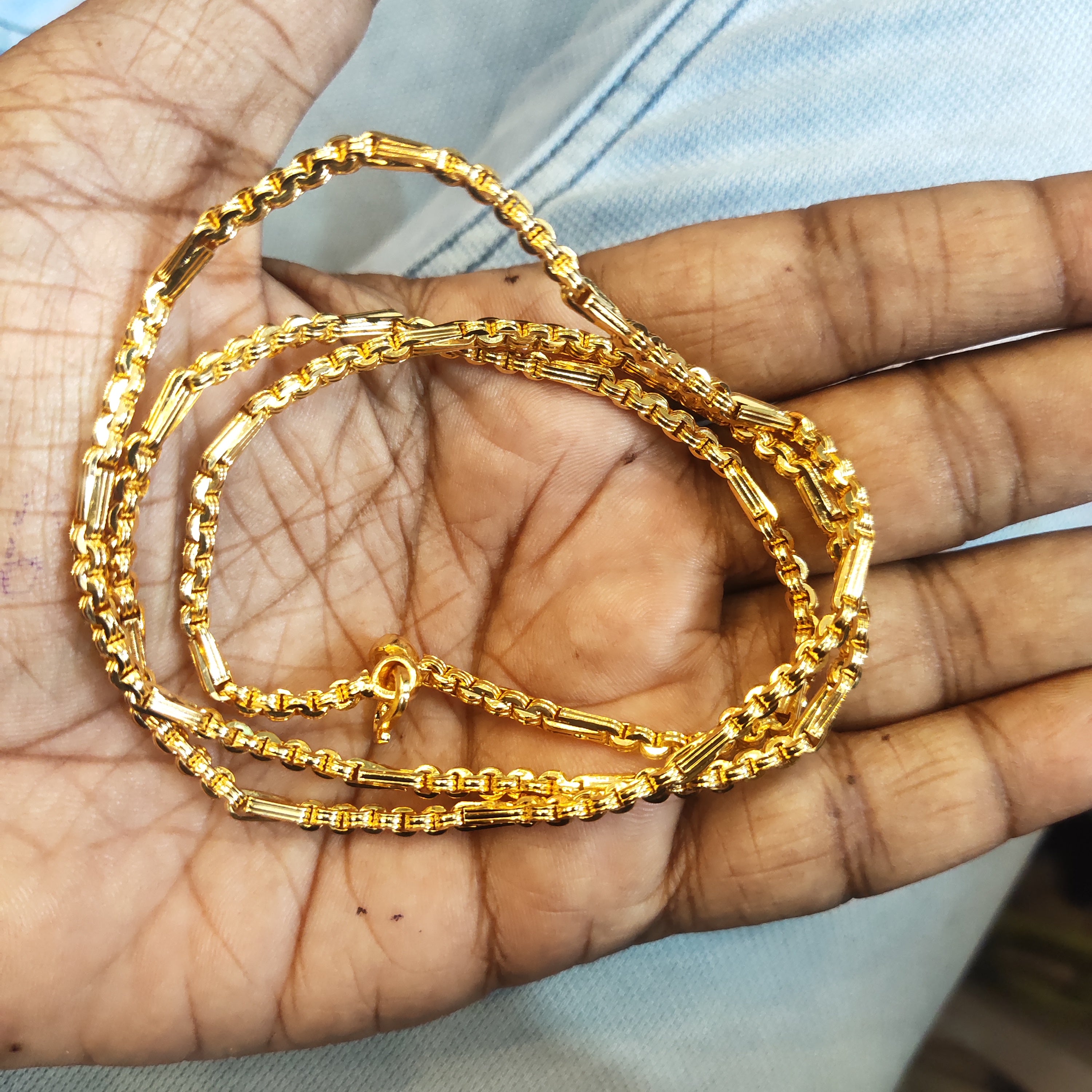 24 Inch Panchloha 2mm Boddu Thali Chain for Women - Anti-Tarnish Sacred Five Metal Mangalsutra