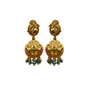 Antique Zircon Peacock Jhumka Earrings