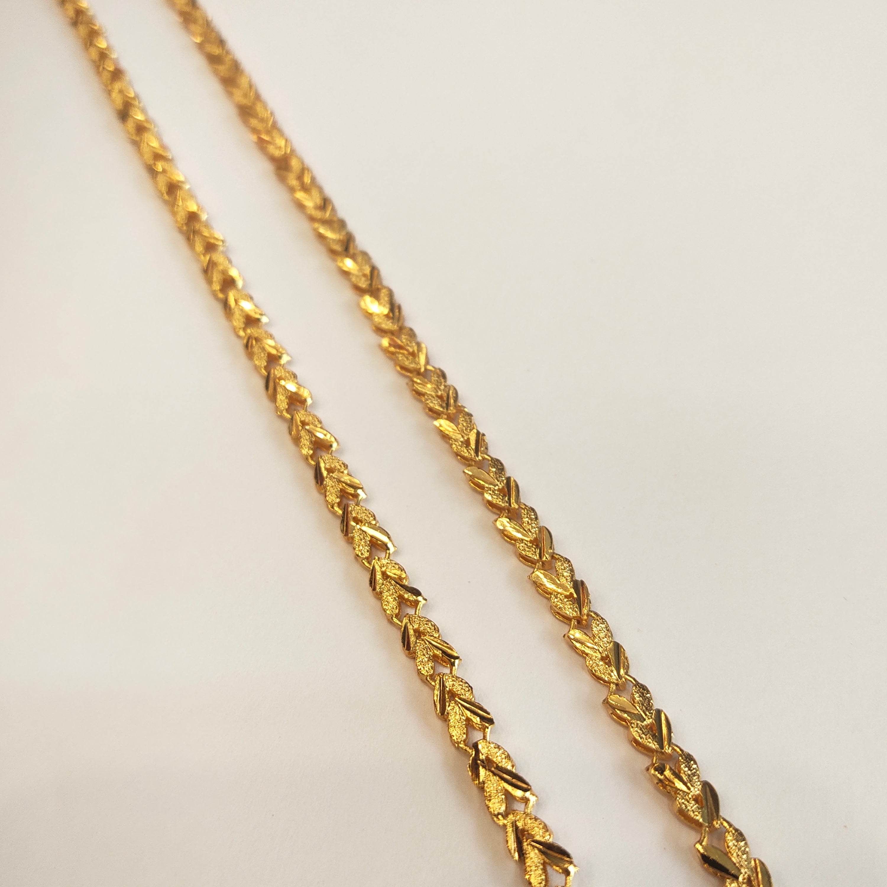 "Dripping in Luxury: The ASP 24k Gold Plated 30-Inch Chain"
