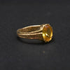 Yellow Sapphire Panchloha Ring - Men's Anti-Tarnish
