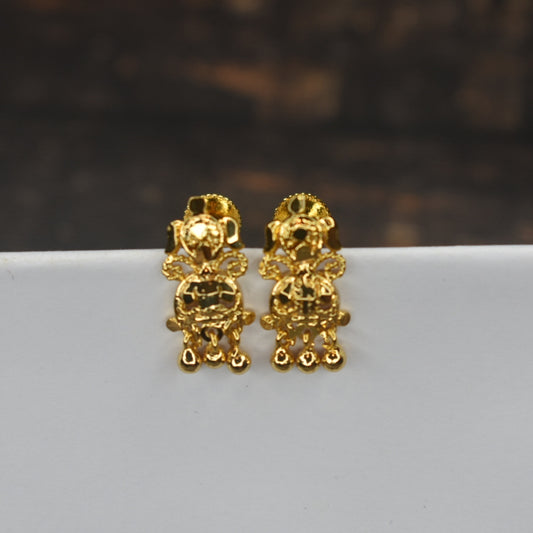 "Glam up Your Everyday Look with 24K Gold-Plated Asp Fashion Jewelry Earrings!"
