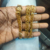 24K Gold Plated 4 Lines Handmade Palakasarulu Chain - 24 Inches