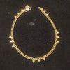 Panch Loha Gold Chain Anklet with Charm Dangles 334985551447