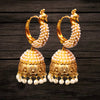 Pearls Peacock Hoop  Jhumka Earrings By Asp Fashion Jewellery