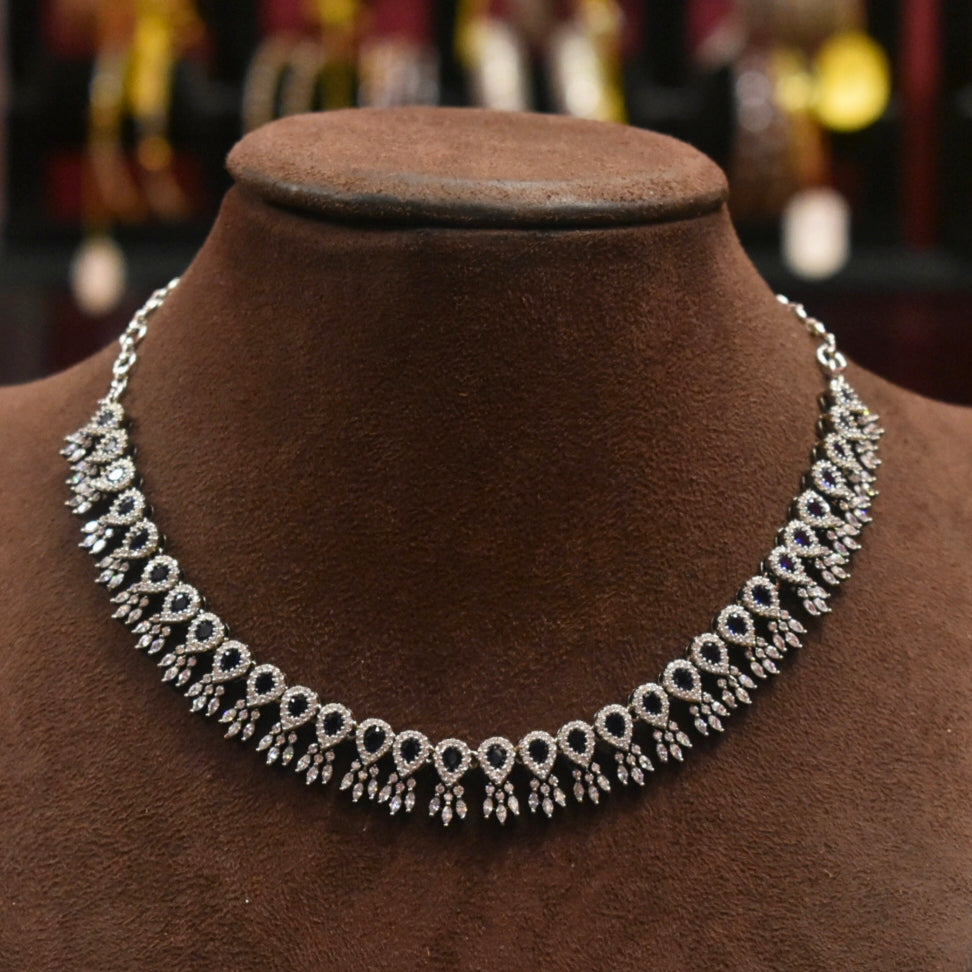Asp Victorian Zircon Necklace Set