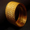 Asp One Gram Gold Plated 24 Thin Bangles Set