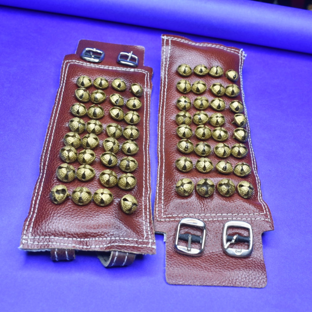 4 Line Bharatanatyam Brown Salangai - Professional Brass Ghungroo for Classical Dance