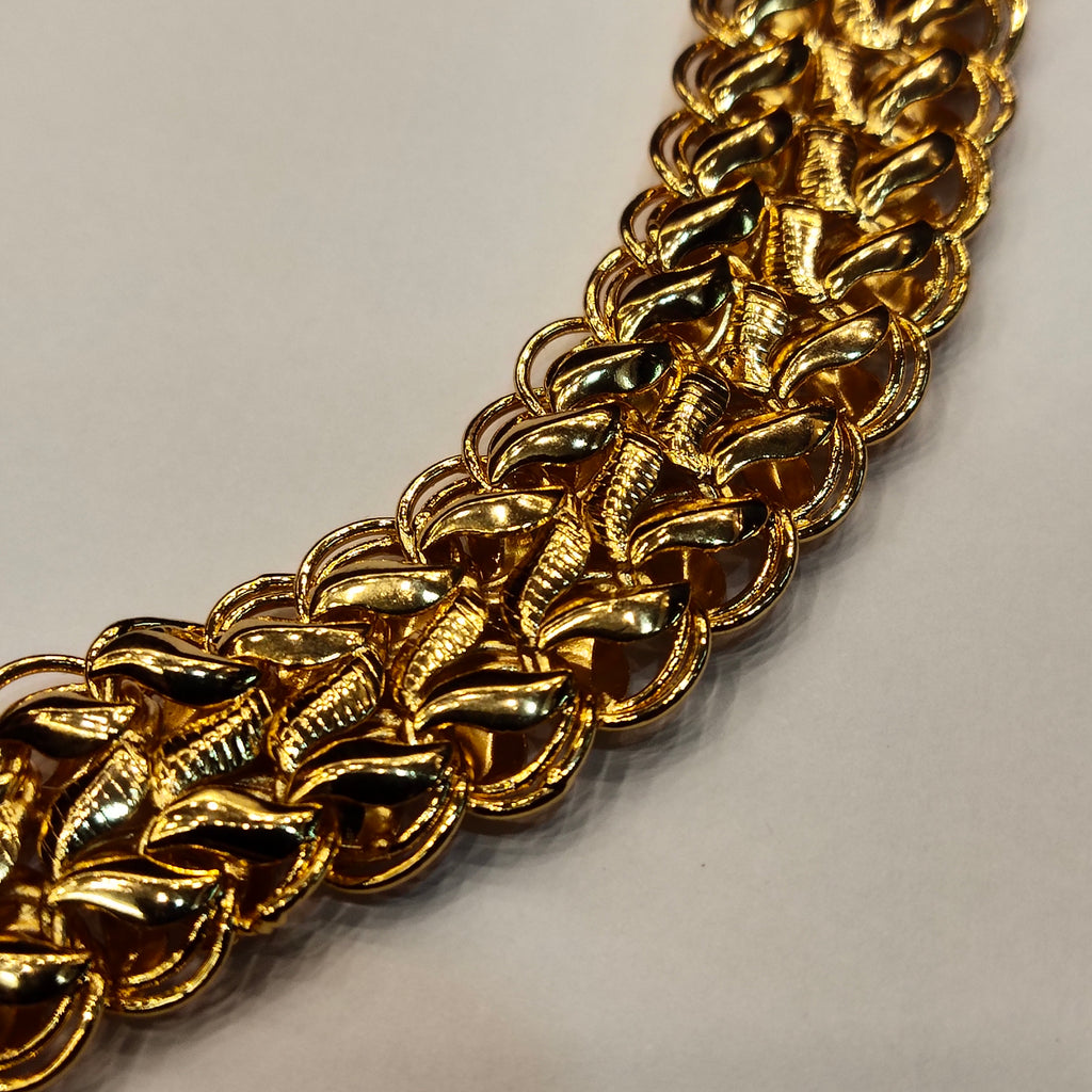 ASP 24K Gold Plated Heavy Men's Bracelet - Luxury Collection