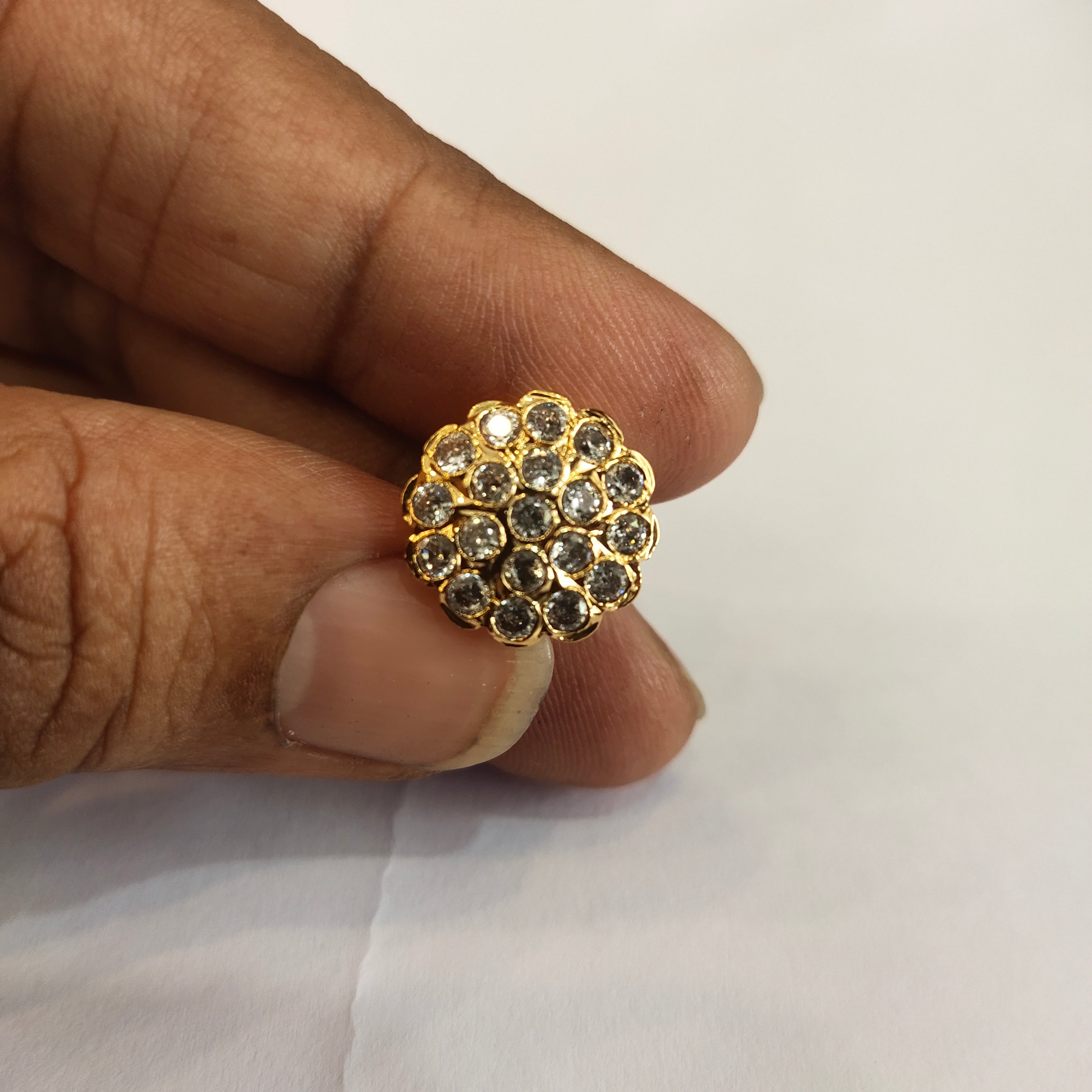 Panchaloha Stud Earrings for Women - Authentic Five Metal Jewelry