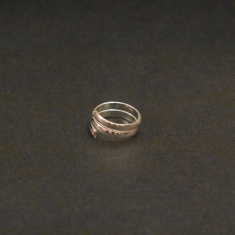 Pure Silver Kakula Ring for Toddlers - Adjustable Health Ring