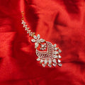 Radiate Elegance American Diamond Maang Tikka - Exquisite Bridal Collection Design 4