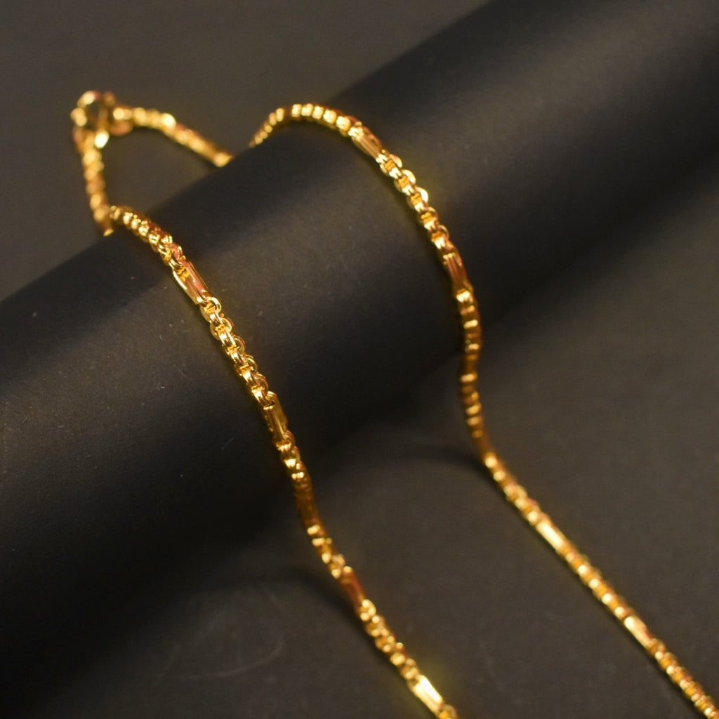 24 Inch Panchloha 2mm Boddu Thali Chain for Women - Anti-Tarnish Sacred Five Metal Mangalsutra