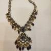 Asp Purple Victorian Zircon Necklace Set