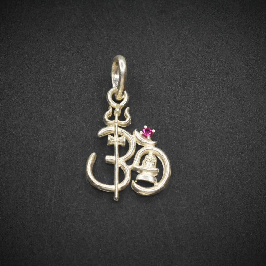 Wear Your Spiritual Style: The Allure of the Om Pendant in Sterling Silver