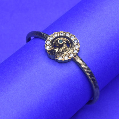 "Gilded Glamour: Antique Armlets/Bangle Bracelet for Girls at Asp Fashion Jewellery"