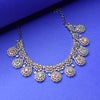 Rose Gold Plated Zircon Necklace Set By Asp Fashion Jewellery