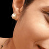 "Shine Bright with Asp Fashion: Trendy Zirconia Studs and Pearls Earrings Collection"