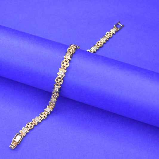 "Dazzle Daily: Elevate Your Style with Asp Fashion's 24k Gold-Plated Men's Bracelet Collection"