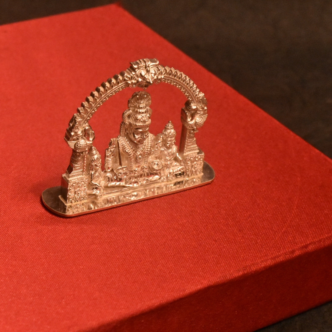 Shine Bright: The Radiant Elegance of the Pure Silver Mallanna Swami Idol