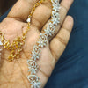 Crystal Clear White Zircon Necklace Set - Diamond Finish