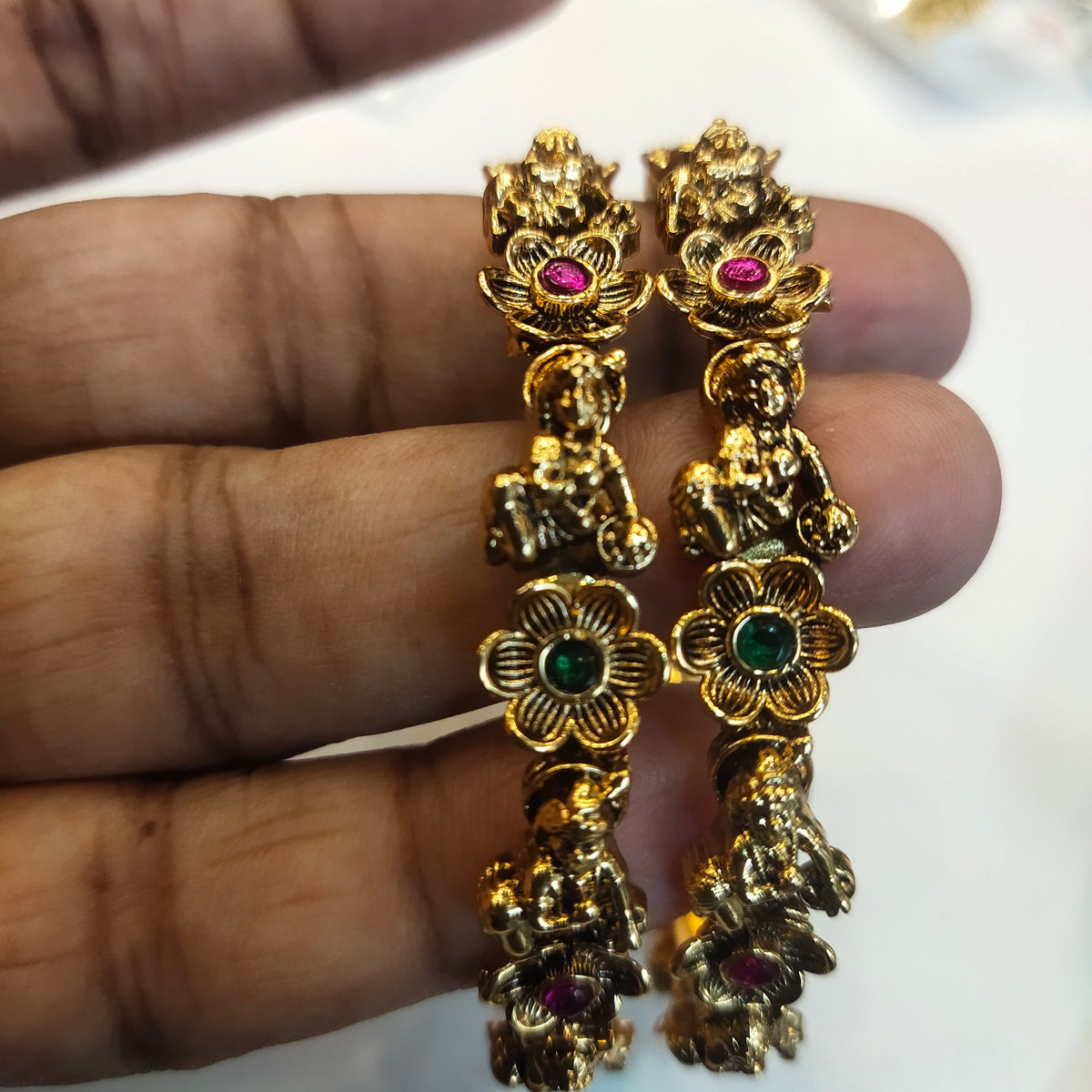 Asp Antique Nakshi Krishna Bangles