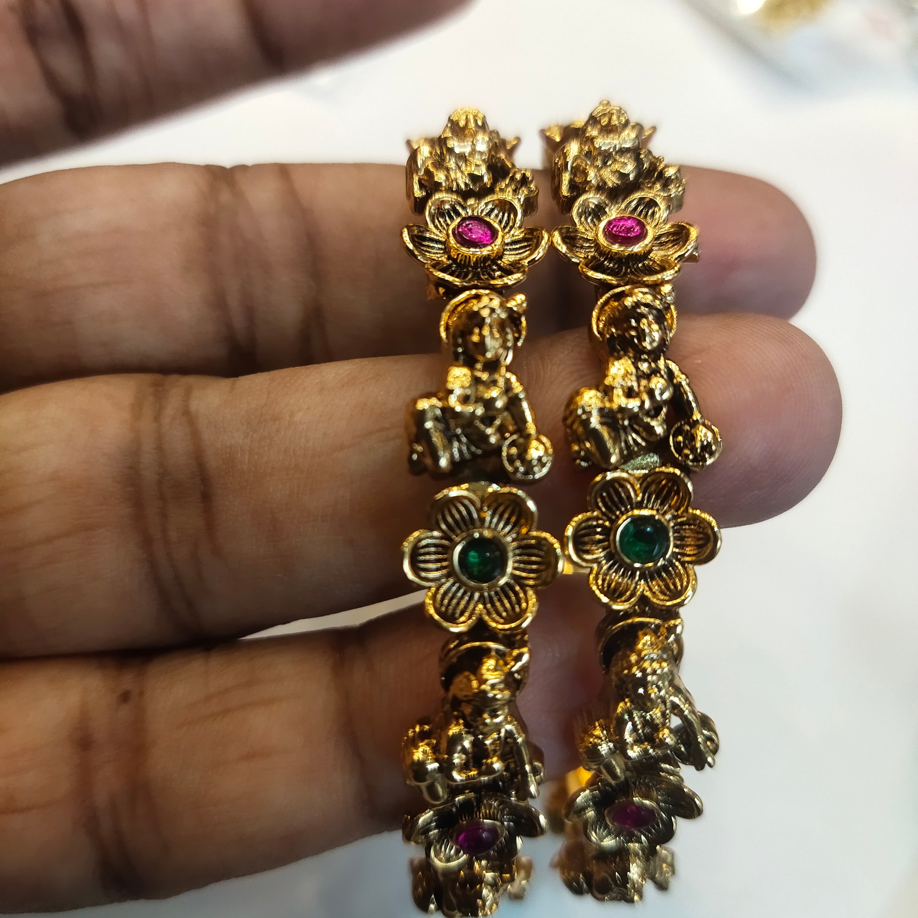 Asp Antique Nakshi Krishna Bangles