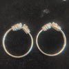 925 Silver Elephant Head Bangle Pair for Kids
