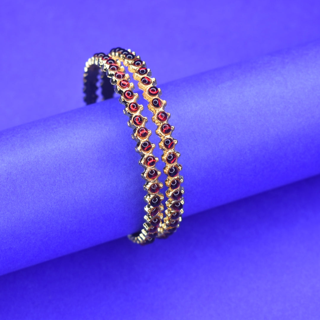 Classical Bharatanatyam Jewellery Set - 12 Piece Temple Dance Ornament Collection