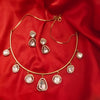 "Dazzle in Elegance: The Ultimate Asp Fashion Moissanite Kundan Kanthi Necklace"