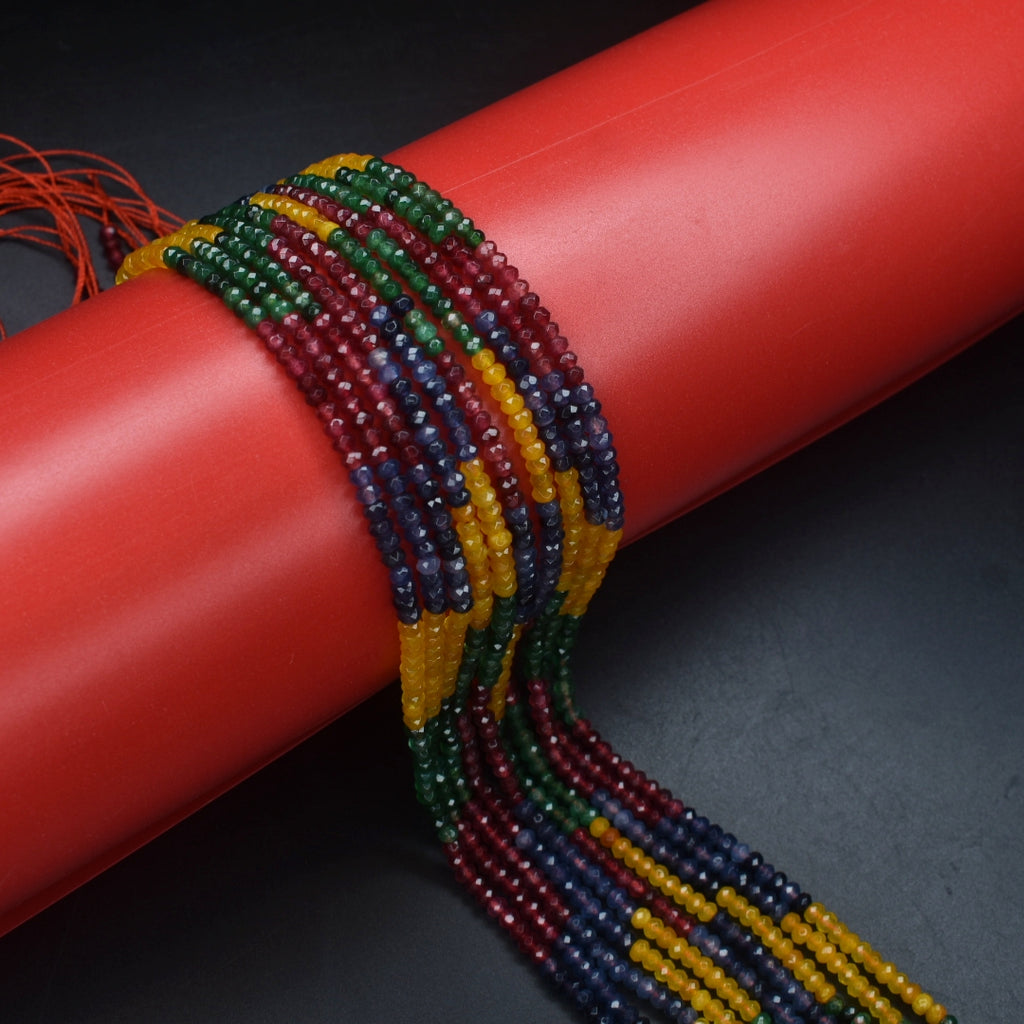 Multi-Color Onyx Beads - Vibrant Gemstone Strands for Jewelry