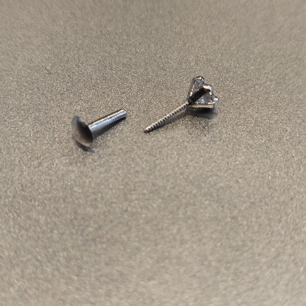 925 Sterling Silver Zircon Stud Earrings - Multi-Purpose Nose Stud & Side Tops