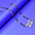 Stunning 26-Inch AD Mangalsutra | 24K Gold Plated American Diamond Long Chain
