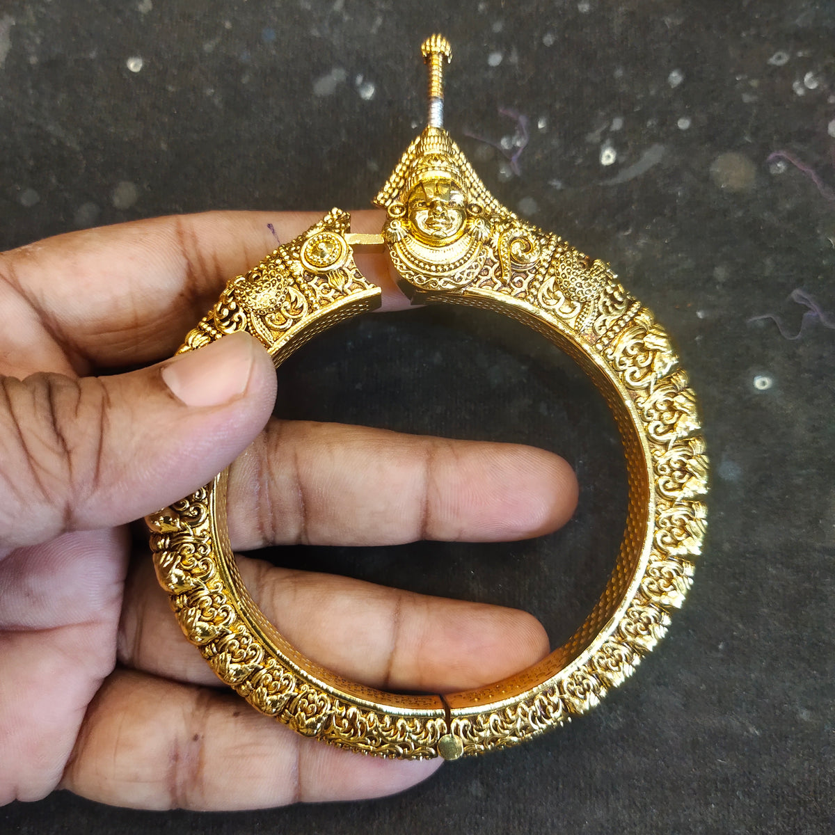 Asp 925 Silver Tirupati Balaji Kada For Mens