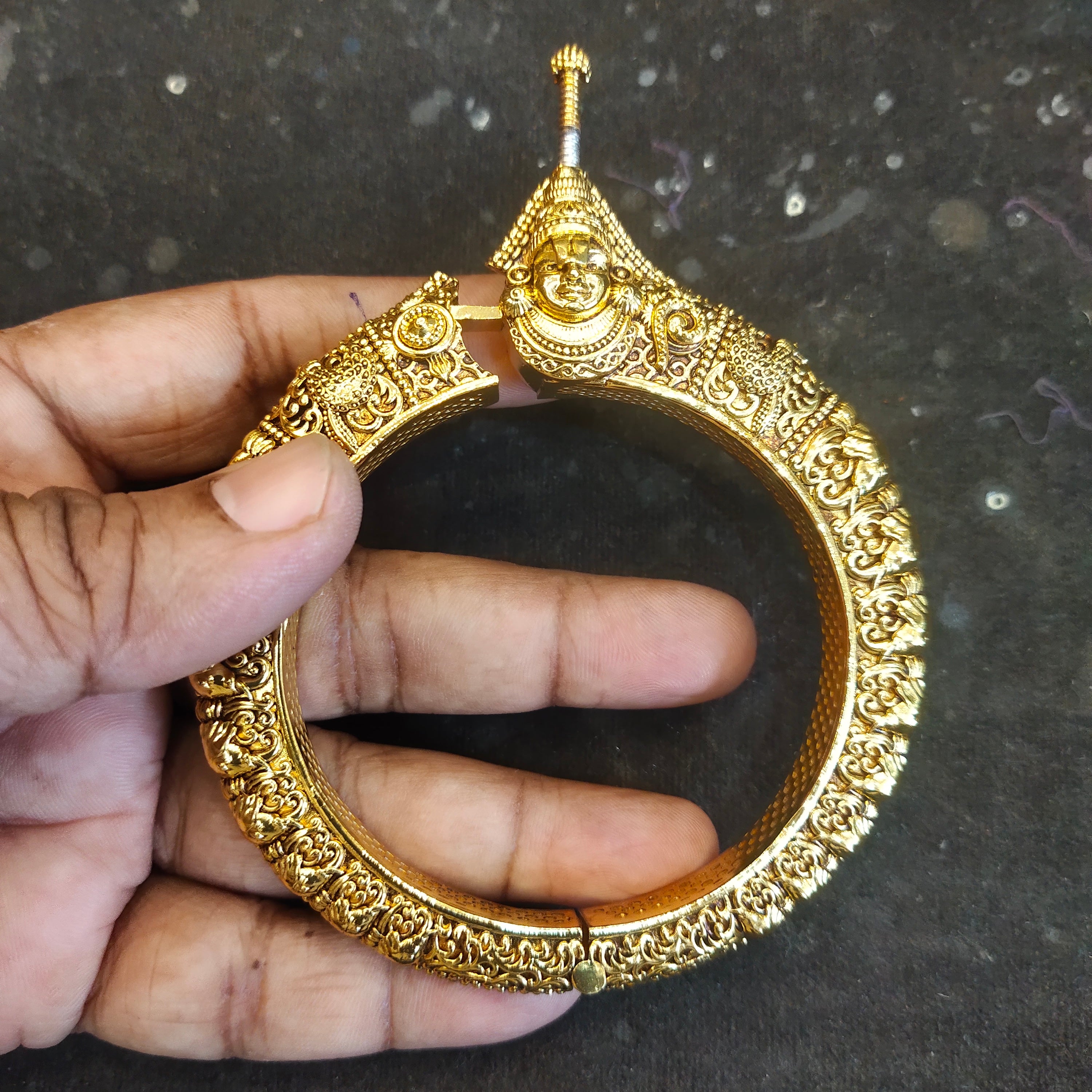 Asp 925 Silver Tirupati Balaji Kada For Mens