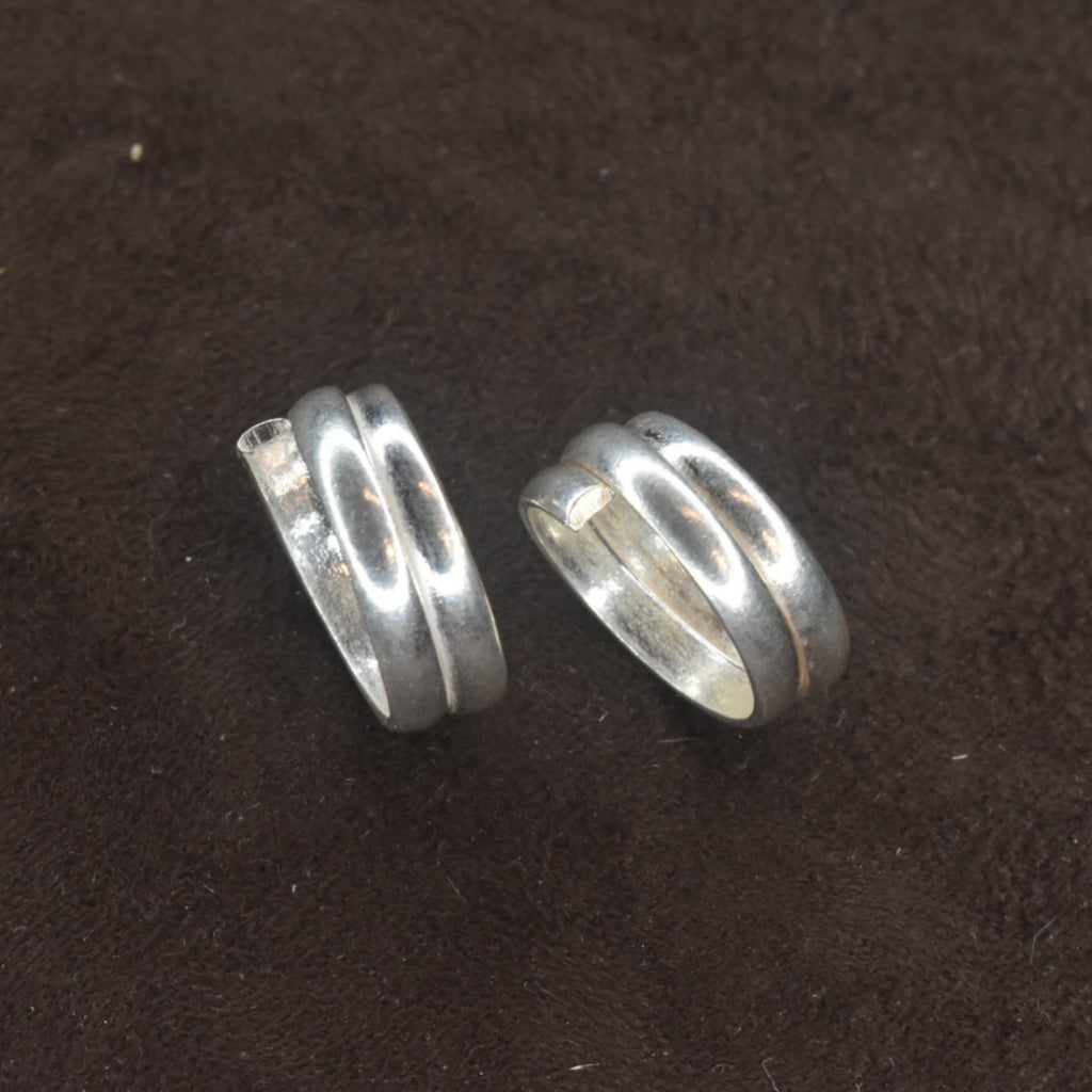 Pure Silver Toe Rings for Women - Adjustable Bichiya | 800 Purity