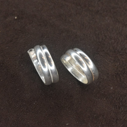 Asp Pure Silver Toe Rings