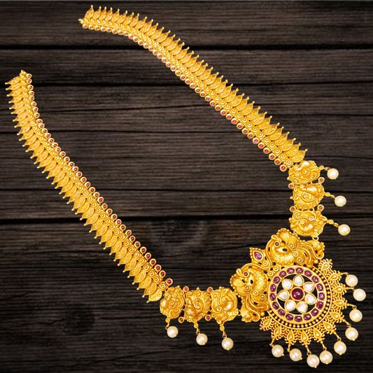 Antique Kasulaperu Necklace Set By Asp Fashion Jewellery