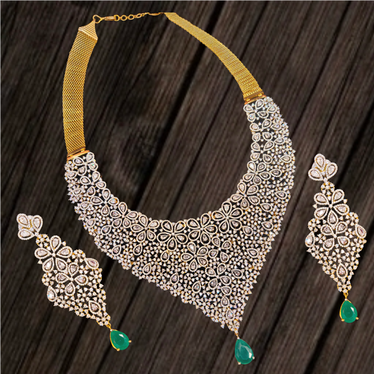 Unleashing the Brilliance of American Diamond Choker Set By Asp Fashion Jewellery