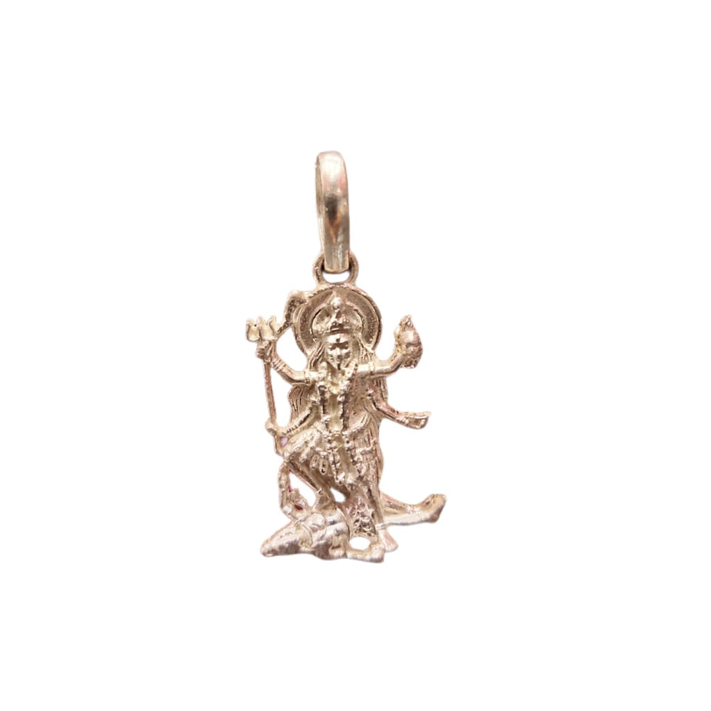 Kali Mata Pendant in Silver - Divine Protection Jewelry