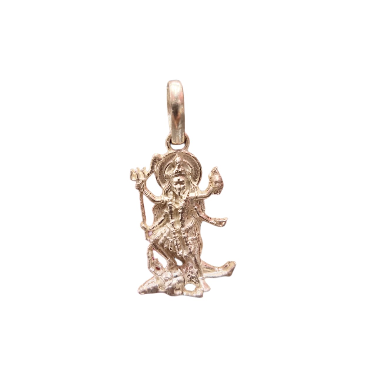 Kali Mata Pendant in Silver - Divine Protection Jewelry