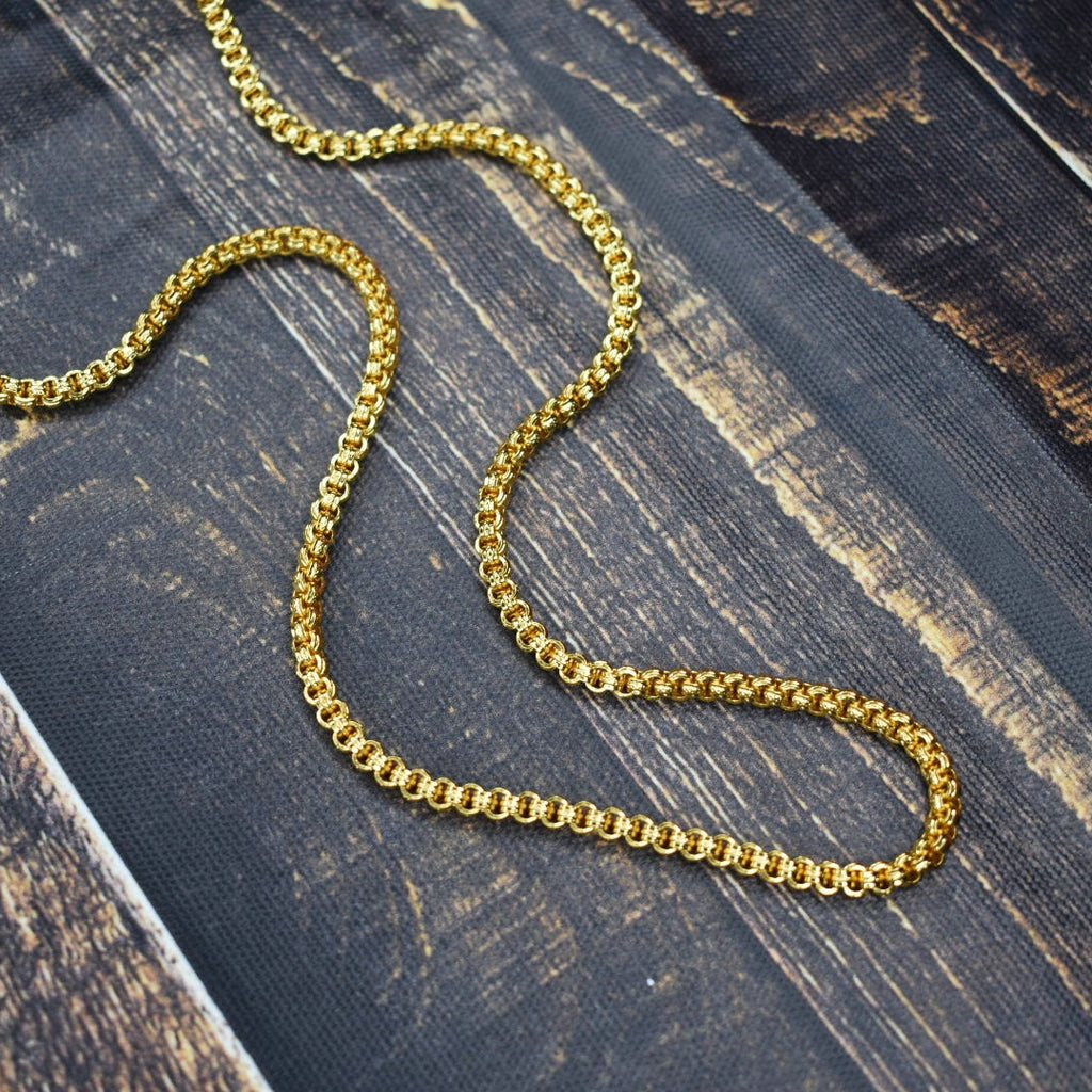 24K Gold-Plated Chain - Premium Unisex Fashion Chain