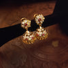 "Graceful Glamour: Exquisite Panchloha Gatti Chatha Kamal Buttalu Earrings Set by Asp Fashion Jewellery"